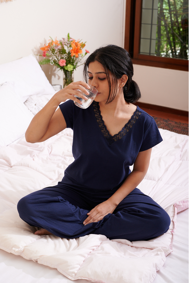 STELLA KNITTED PAJAMA SET