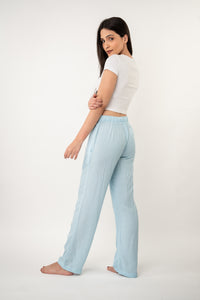 Seaside Blue Cotton Women's Pajama