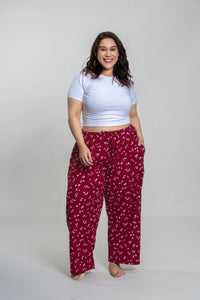Daphne Ditsy Printed Cotton Blend Women's Curve Pajama