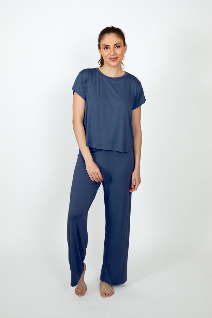Berry Lucy Butter-Soft Cotton Knit Pajama Set