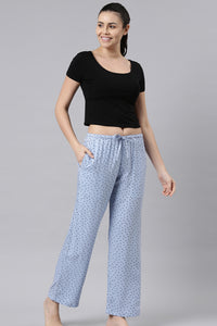 Blue Valentine Cotton Blend Women's Pajama