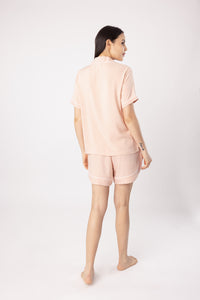 Emily Pink Soft Cotton Women's Shorts Set