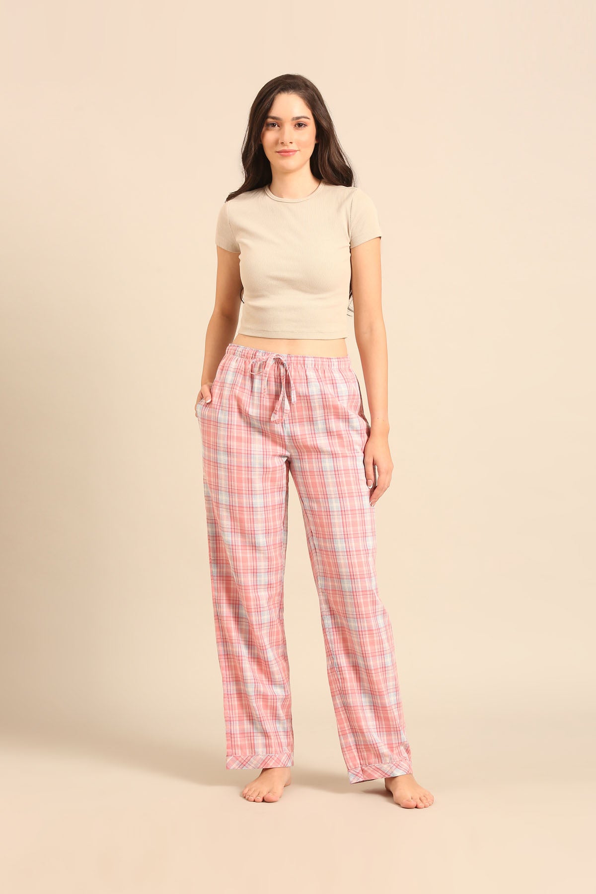 Blair Check Cotton Women's Pajama Only