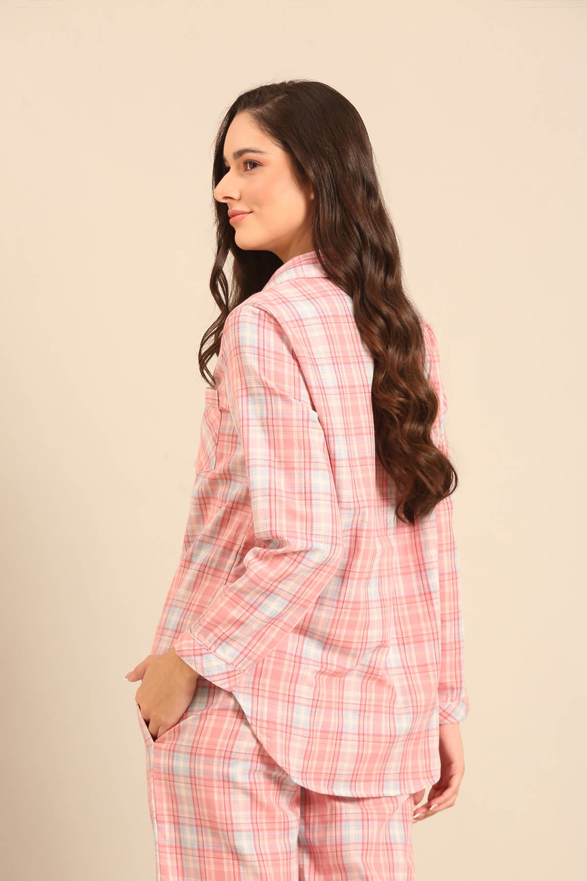 Blair Check Cotton Women's Shirt - Full Sleeves