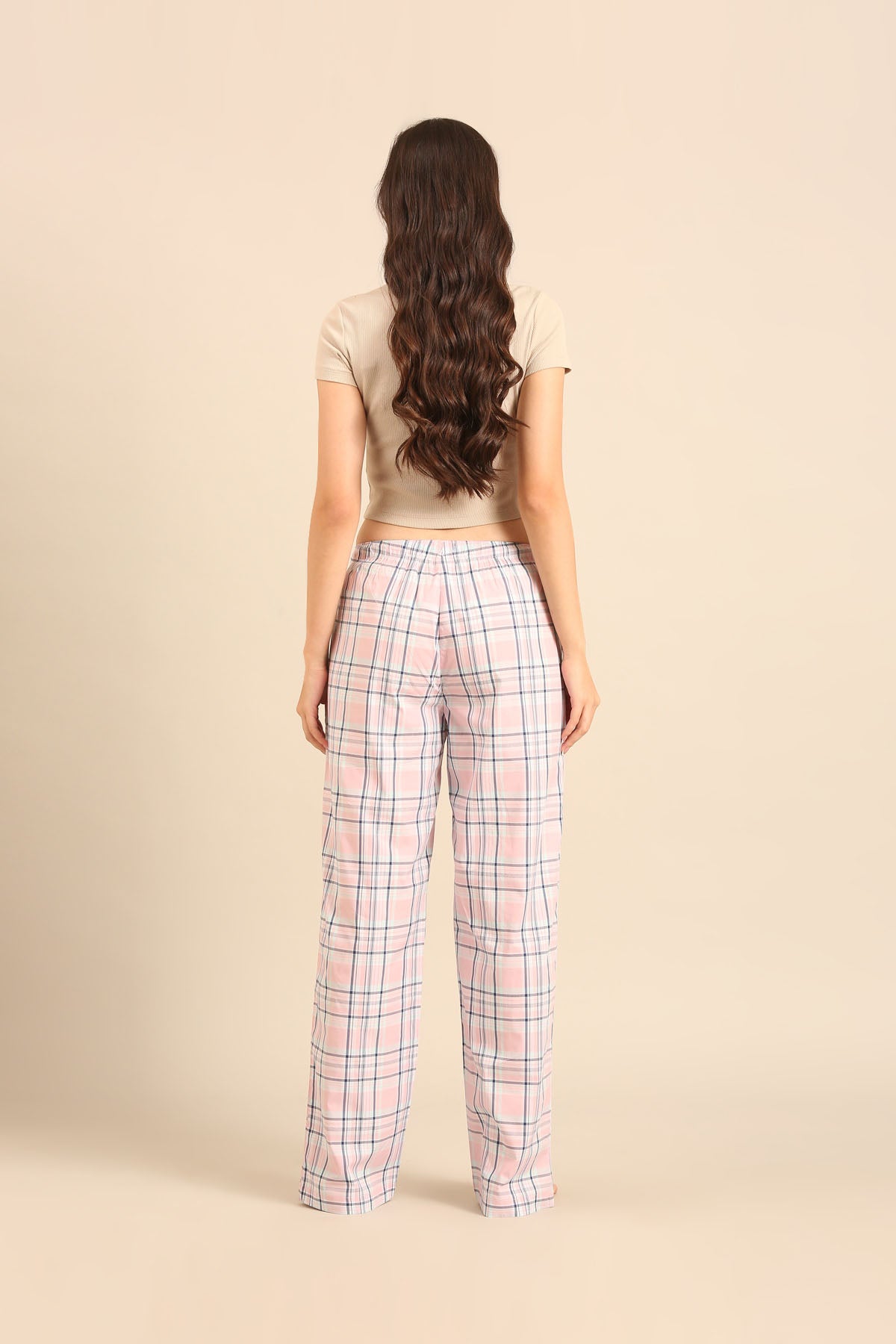 Annette Check Cotton Women's Pajama Only