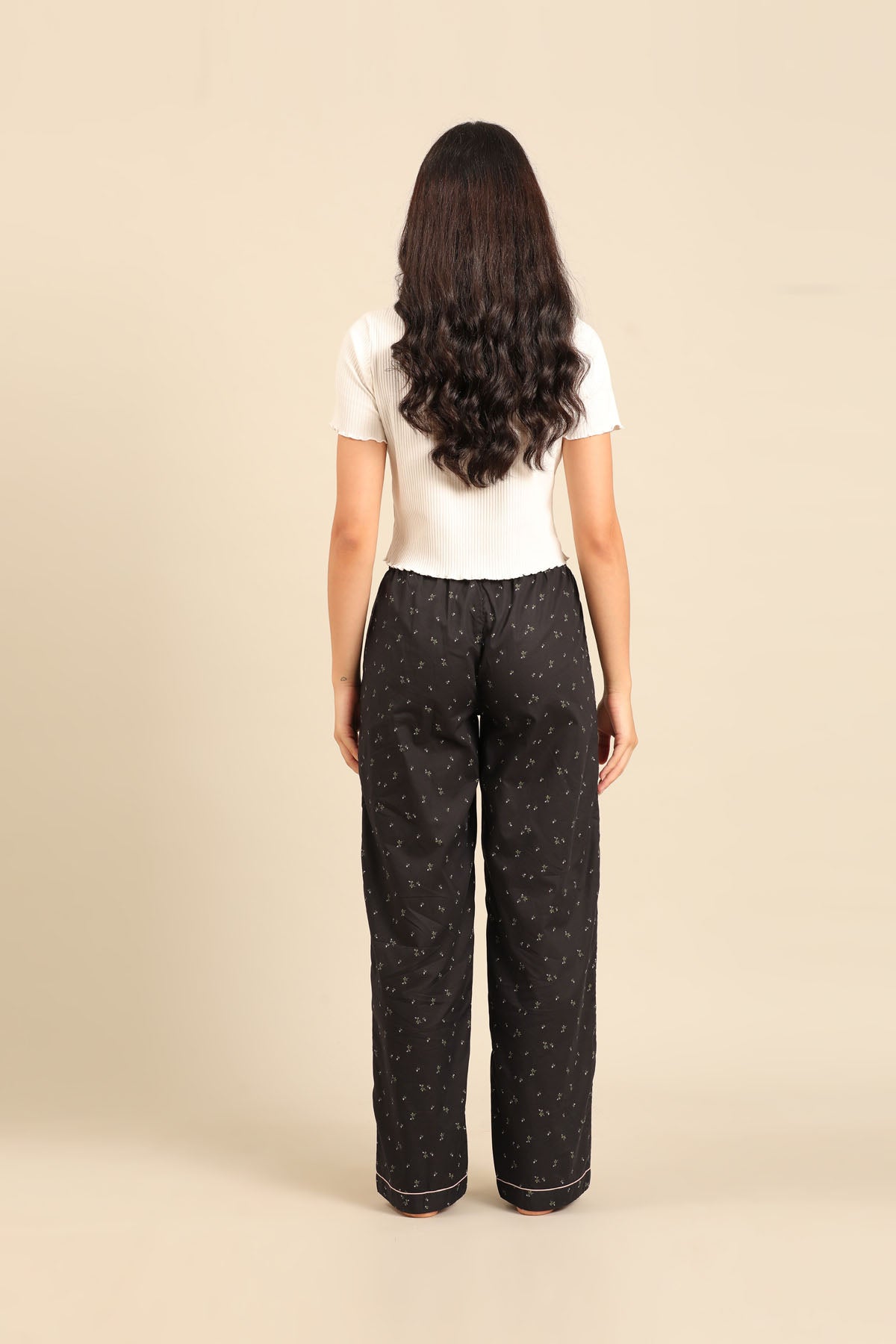 Margot Floral Cotton Women's Pajama Only