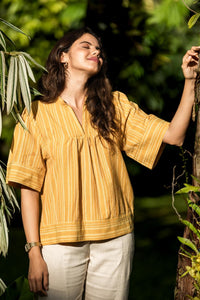 September Sun Beige Linen Women's Pant