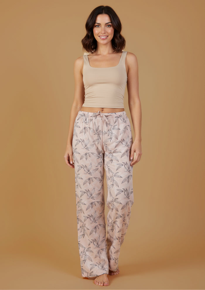 Anna Floral Cotton Blend Women's  Pajama