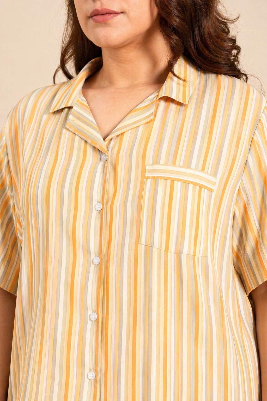 Honey Stripe Women's Viscose Pajama
