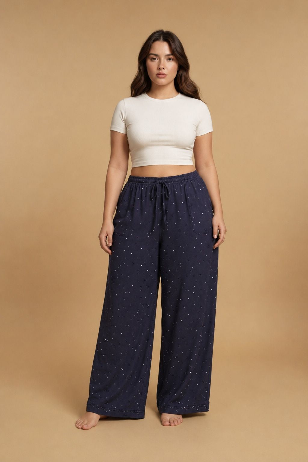 Starlight Blue Women's Viscose Pajama