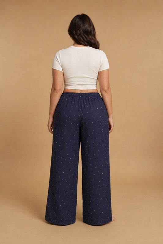 Starlight Blue Women's Viscose Pajama