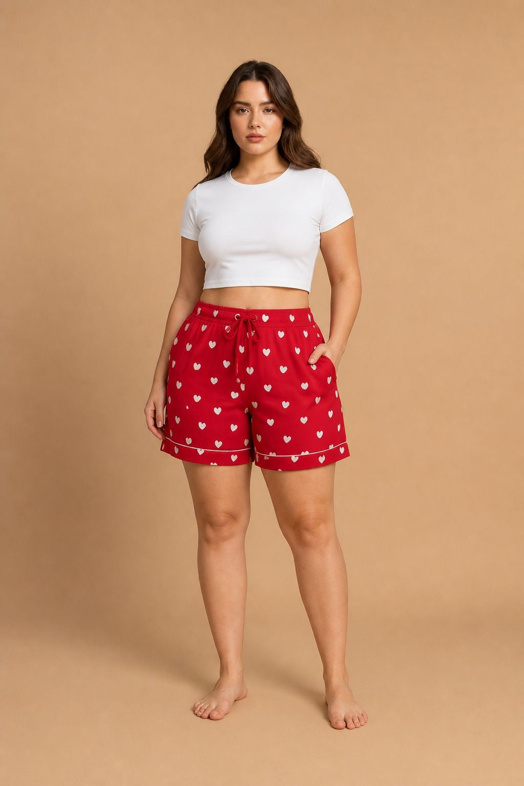 Valentina Women's Viscose Shorts Only