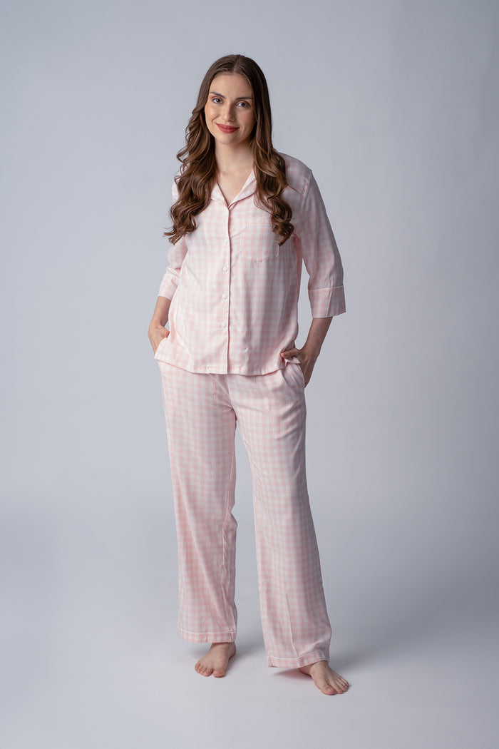 Candy Checked Ultra-soft Cotton Women's Pajama Set