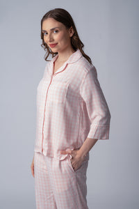 Candy Checked Ultra-soft Cotton Women's Pajama Set