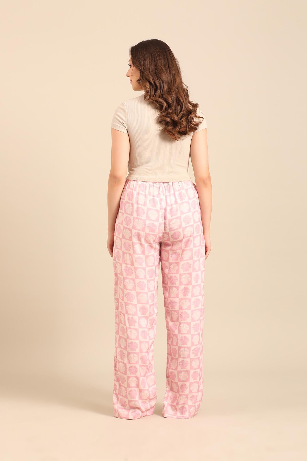 Moana Shells Viscose Women's Pajama Only