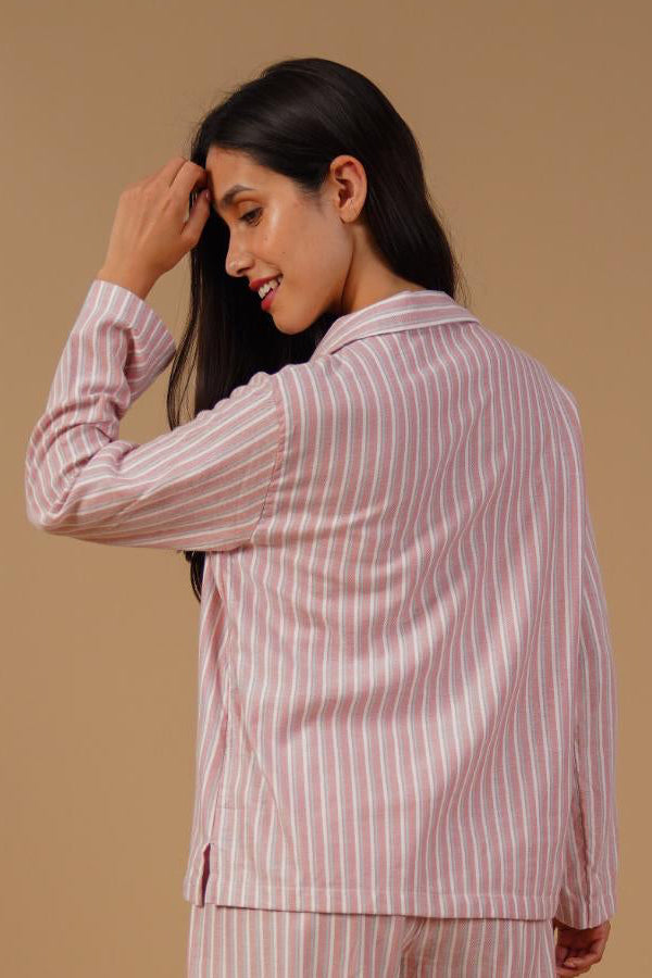 Olivia Cotton Twill Women's Shirt Only - Half Sleeves
