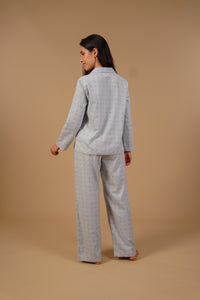 Luna Cotton Blend Women's Pajama Set - Full Sleeves