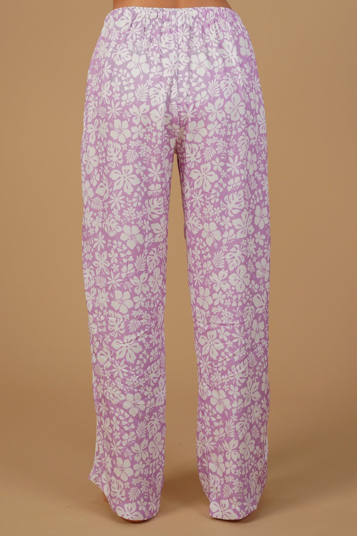 Lilac Bella Printed Cotton Blend Women's  Pajama