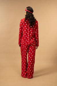 Valentina Viscose Women's Pajama Set - Full Sleeves