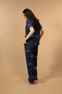 Zoey Viscose Women's Pajama Set - Half Sleeves