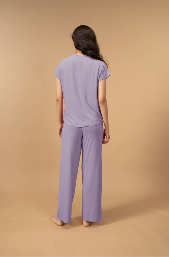 Lilac Lucy Butter-Soft Modal Knit Women's Pajama Set