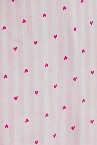 Alice Heart Printed Viscose Twill Women's Pajama
