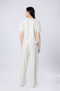 Magnolia Mint Cotton Women's Lounge Co-ord Set