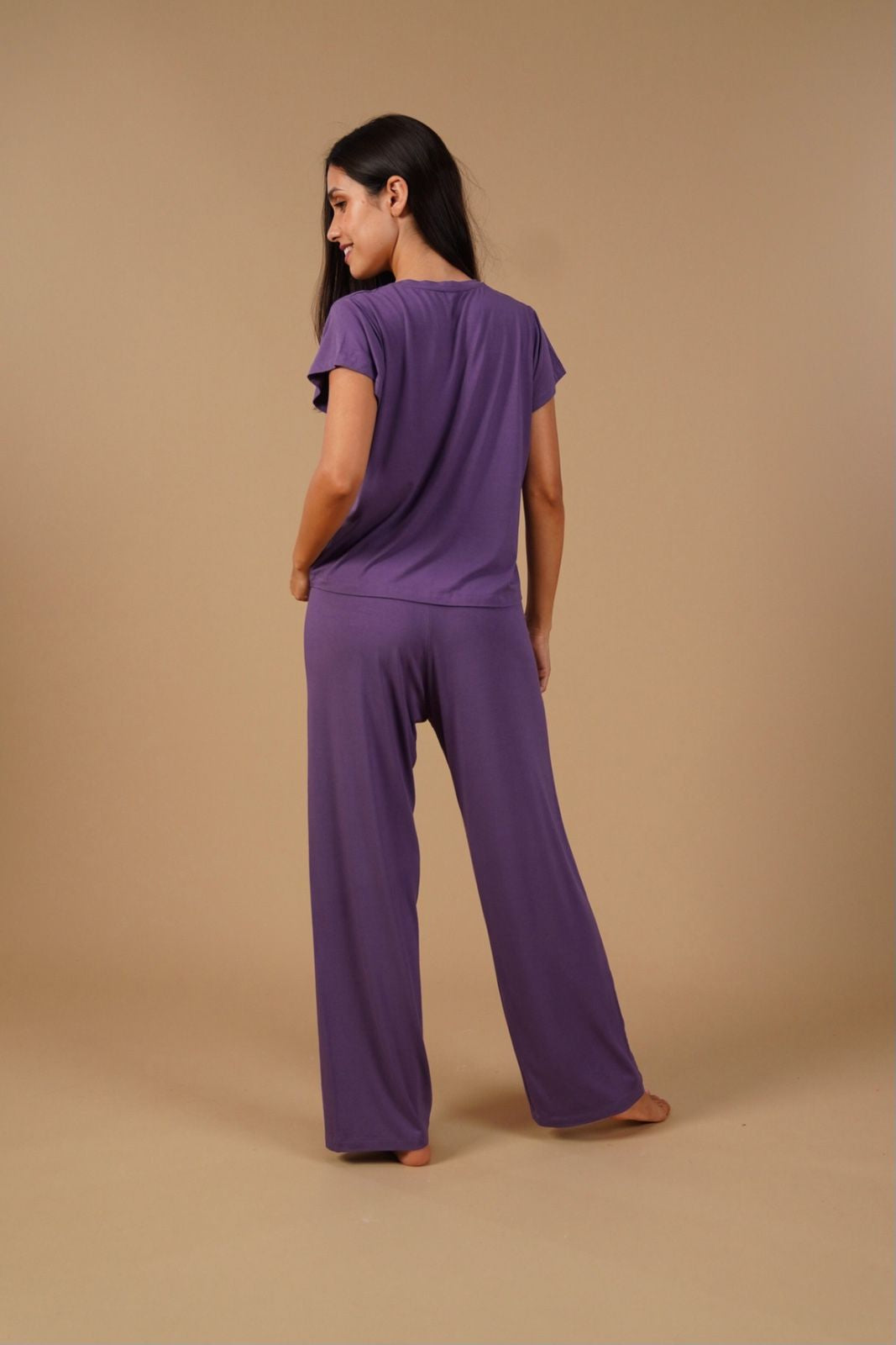 Lavender Lucy Butter-Soft Modal Knit Women's Pajama Set