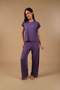 Lavender Lucy Butter-Soft Modal Knit Women's Pajama Set