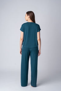 Bottle Green Lucy Butter-Soft Modal Knit Women's Pajama Set