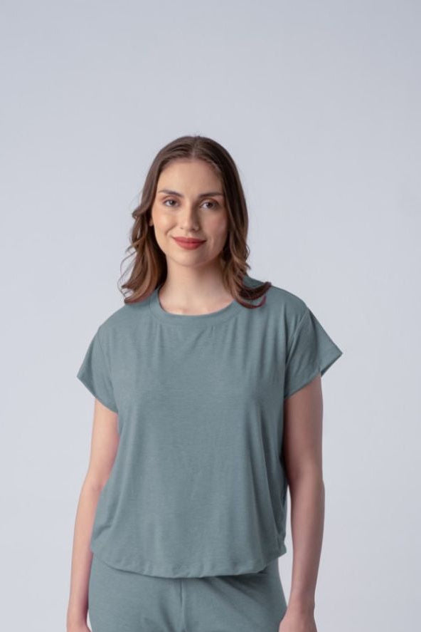 Willow Butter-Soft Modal Knit Women's Top - Half Sleeves