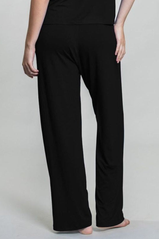 Black Lucy Butter-Soft Viscose Knit Women's Pajama Only