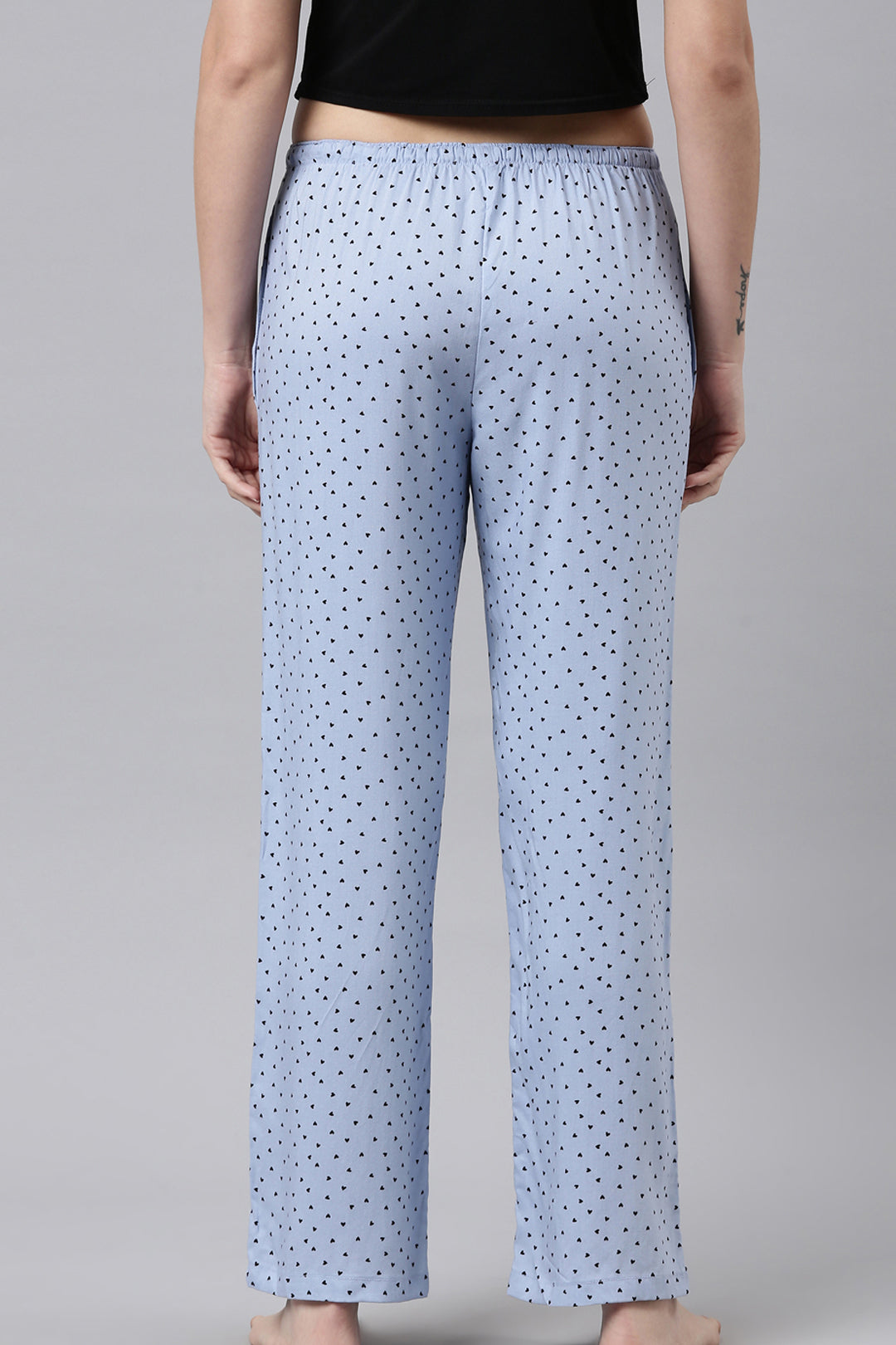 Blue Valentine Cotton Blend Women's Pajama